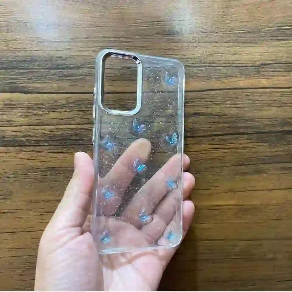 قاب گوشی سامسونگ A32 (4G) مدل پروانه برجسته شاین — تصویر ۳