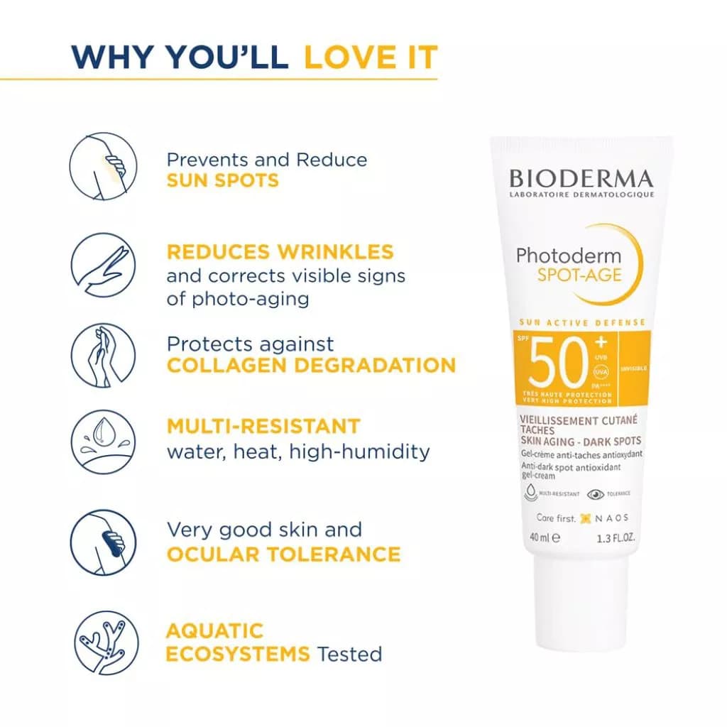 ضد آفتاب ضد لک و ضد پیری فوتودرم اسپات ایج SPF50+ بایودرما — تصویر ۶