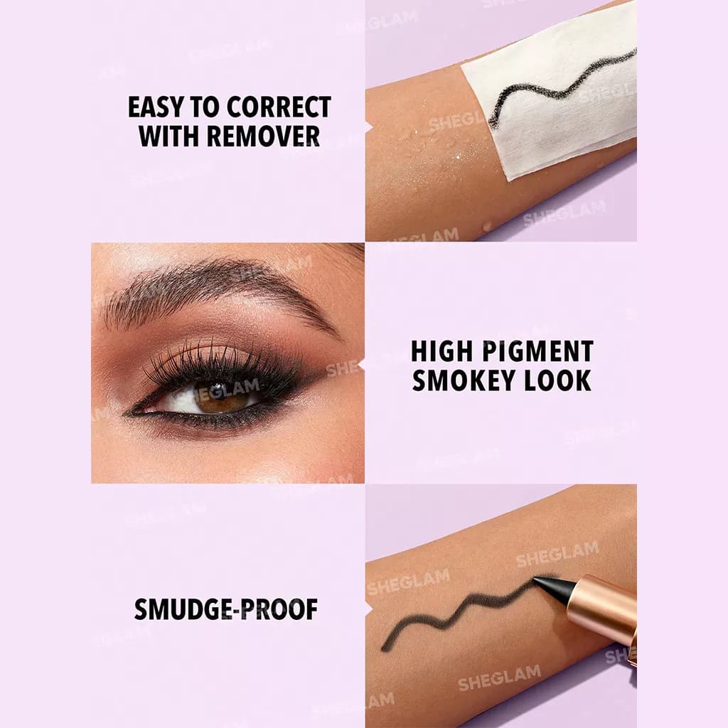 مداد چشم مات شیگلم مدل EZ Glide Matte Eyeliner Pencil — تصویر ۳