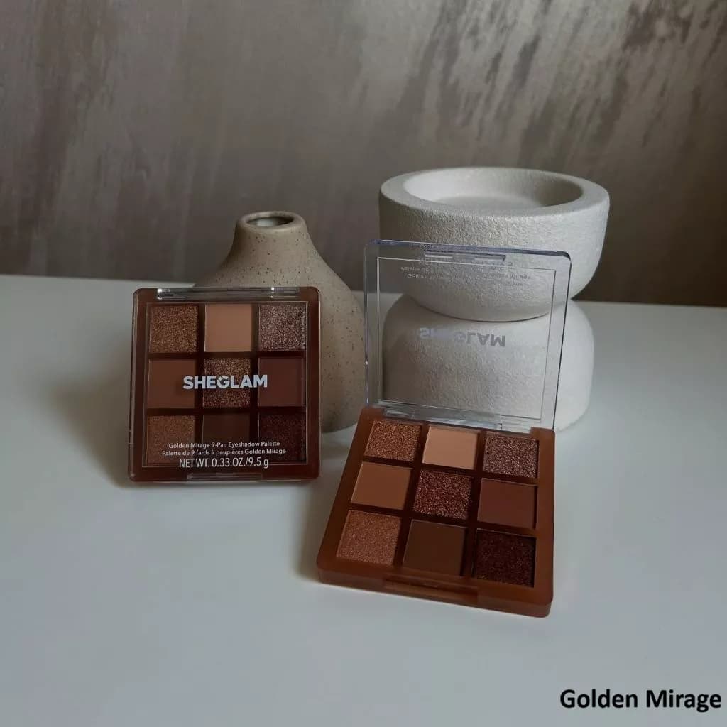 پالت سایه 9 رنگ شیگلم گلدن میراژ | Golden Mirage — تصویر ۴