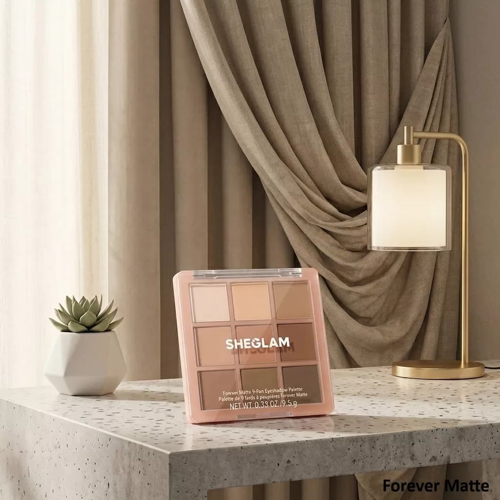 پالت سایه 9 رنگ شیگلم فوراور مات | forever matte — تصویر ۲