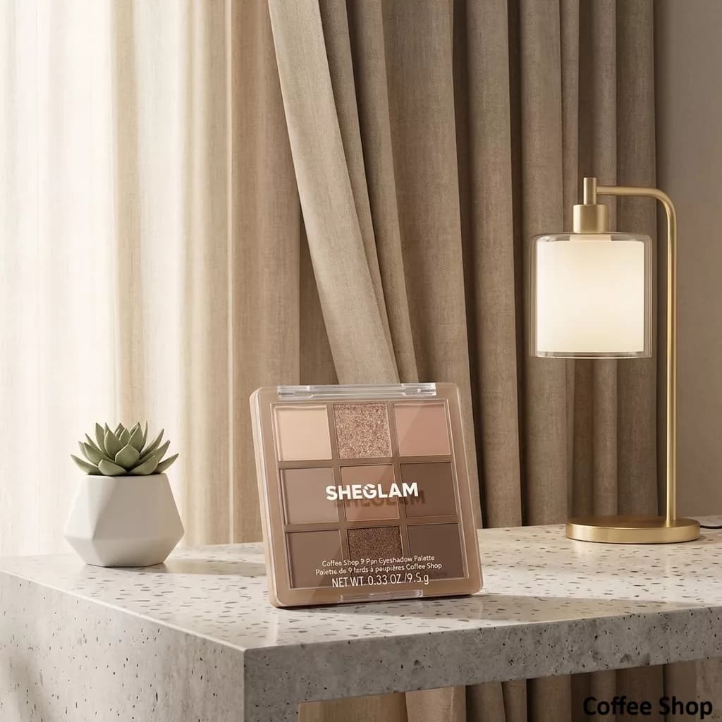 پالت سایه 9 رنگ شیگلم کافی شاپ — تصویر ۵