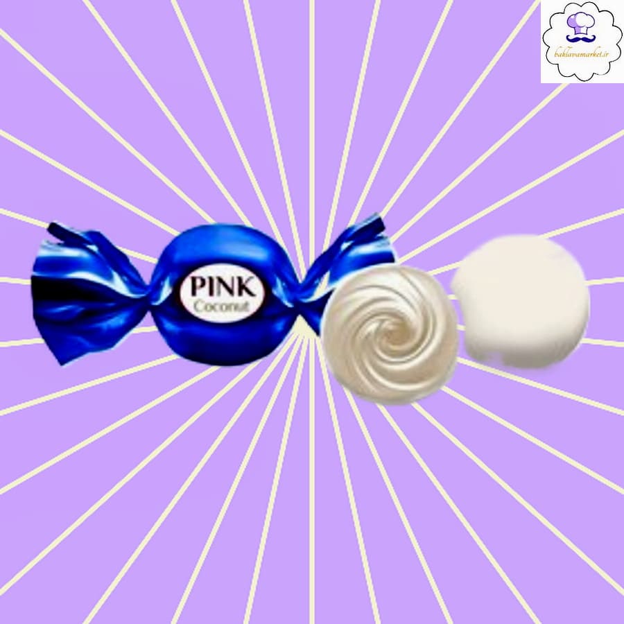 شکلات ترافل نارگیل پینک PINK روشن ROSHEN