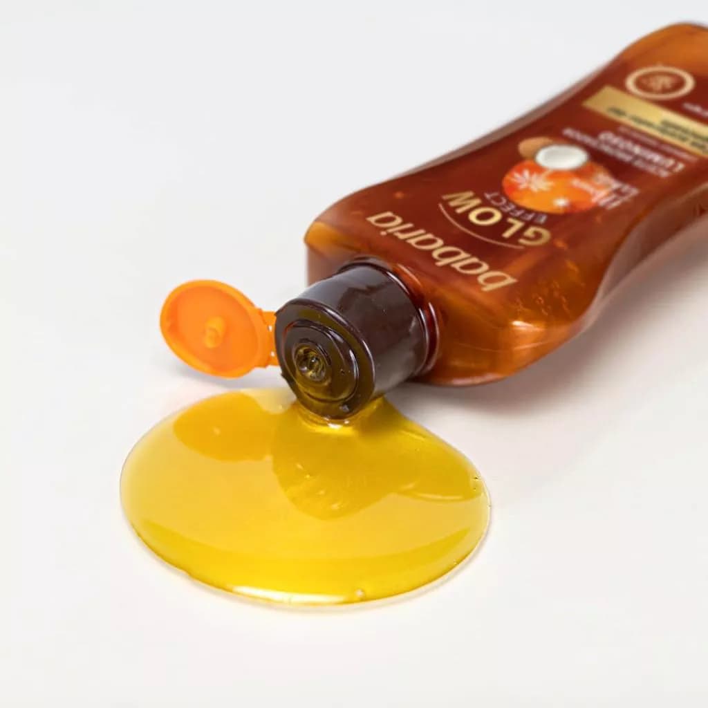روغن برنزه کننده درخشان باباریا Glow Effect Luminous Tanning Oil — تصویر ۲