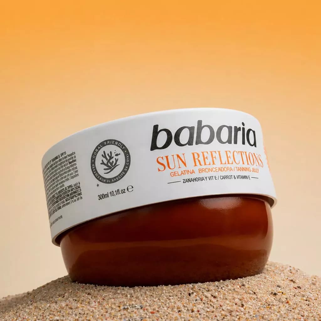 ژل برنزه کننده باباریا سان رفلیکشن SPF15 — تصویر ۳