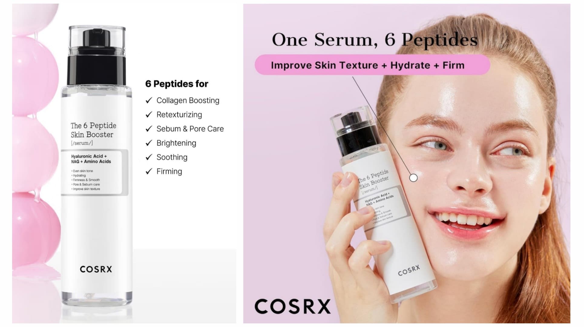 سرم بوستر تقویت کننده پوست با 6 پپتید کوزارکس COSRX — تصویر ۷