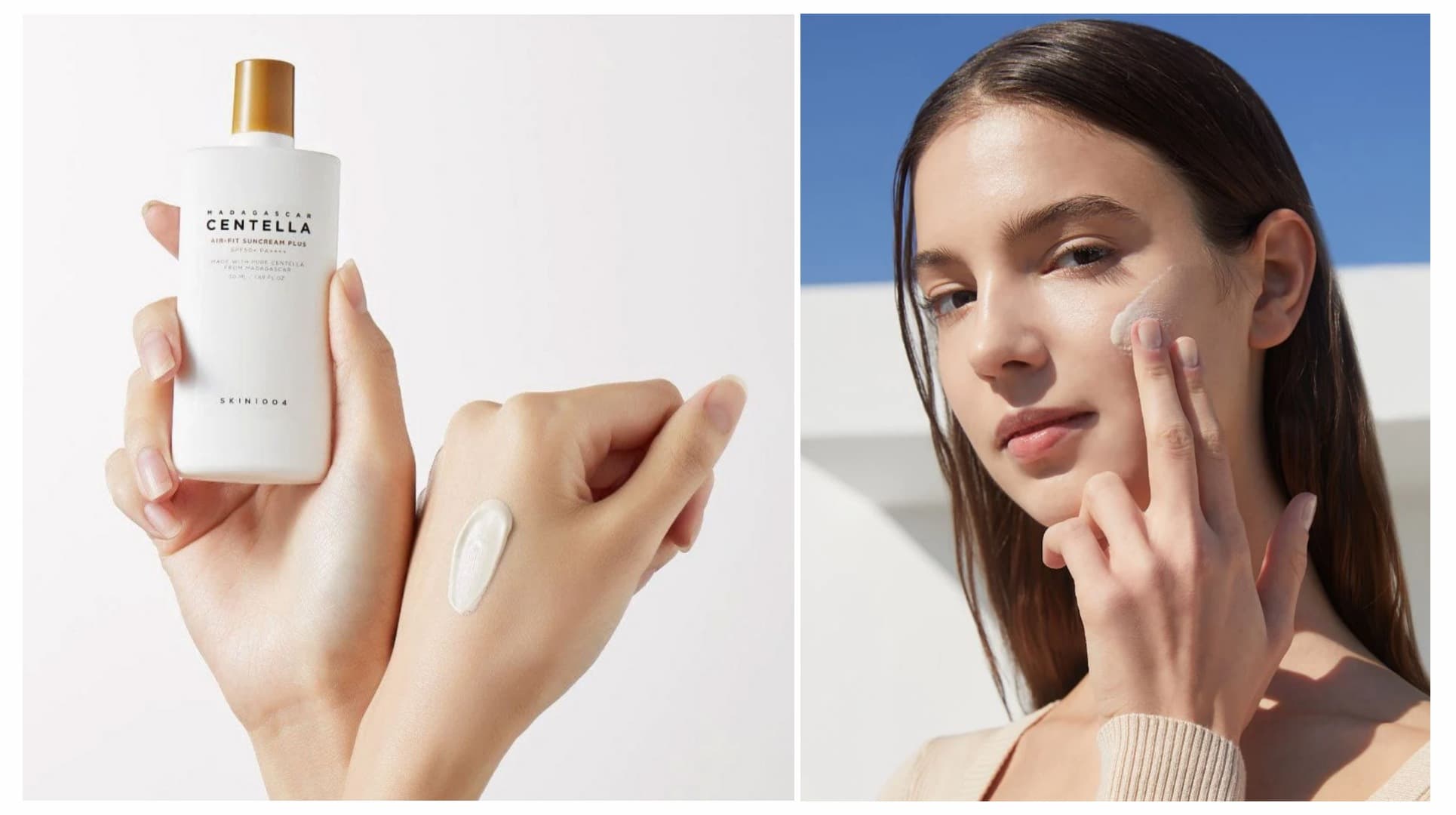 کرم ضد آفتاب رنگی سنتلا ماداگاسکار مدل ایرفیت پلاس اسکین 1004 Skin — تصویر ۵