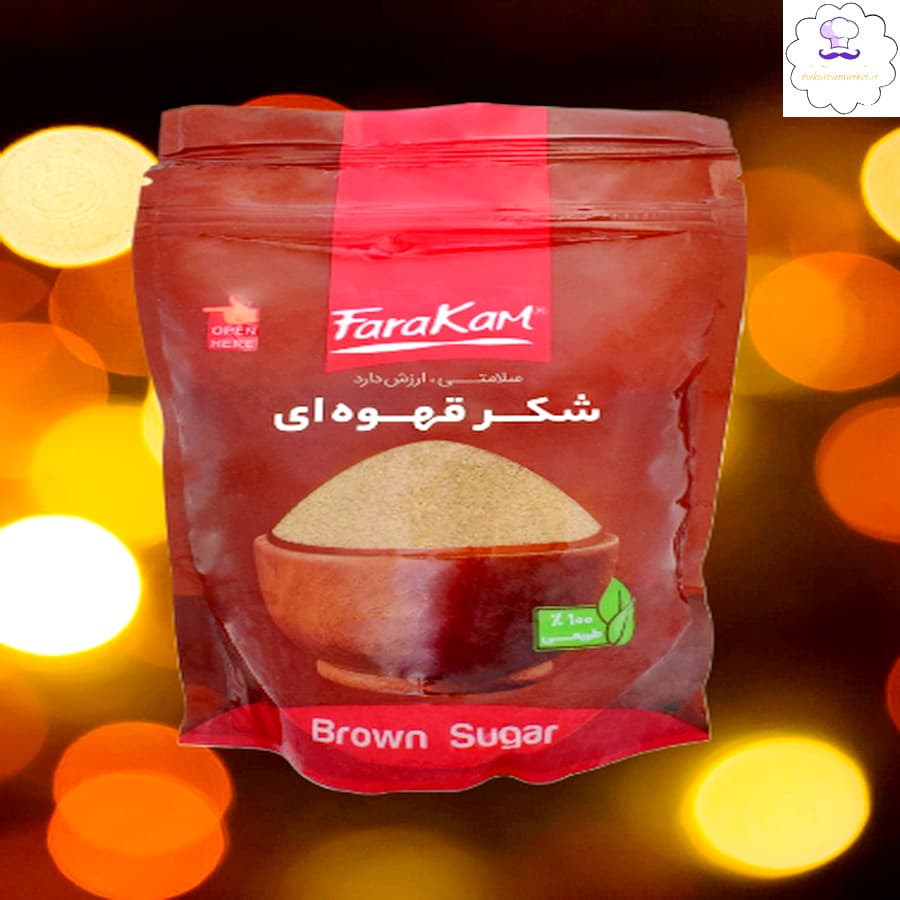 شکر قهوه ای فراکام FaraKam