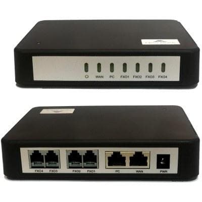 گیت وی نیوراک مدل HX440G-4FXO با ۴ پورت FXO — تصویر ۴