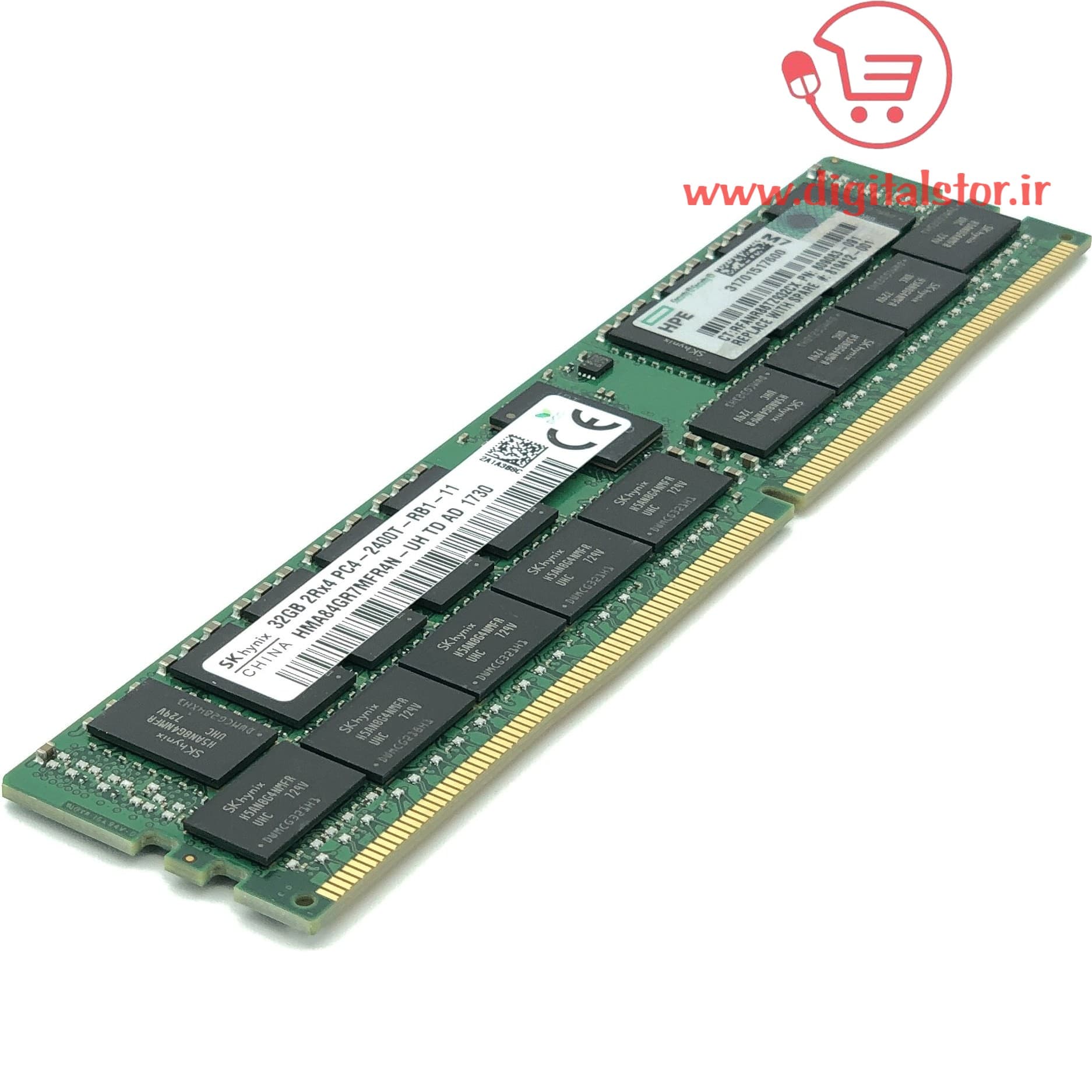رم سرور RAM HPE 32GB Dual Rank x4 PC4 2666 Samsung