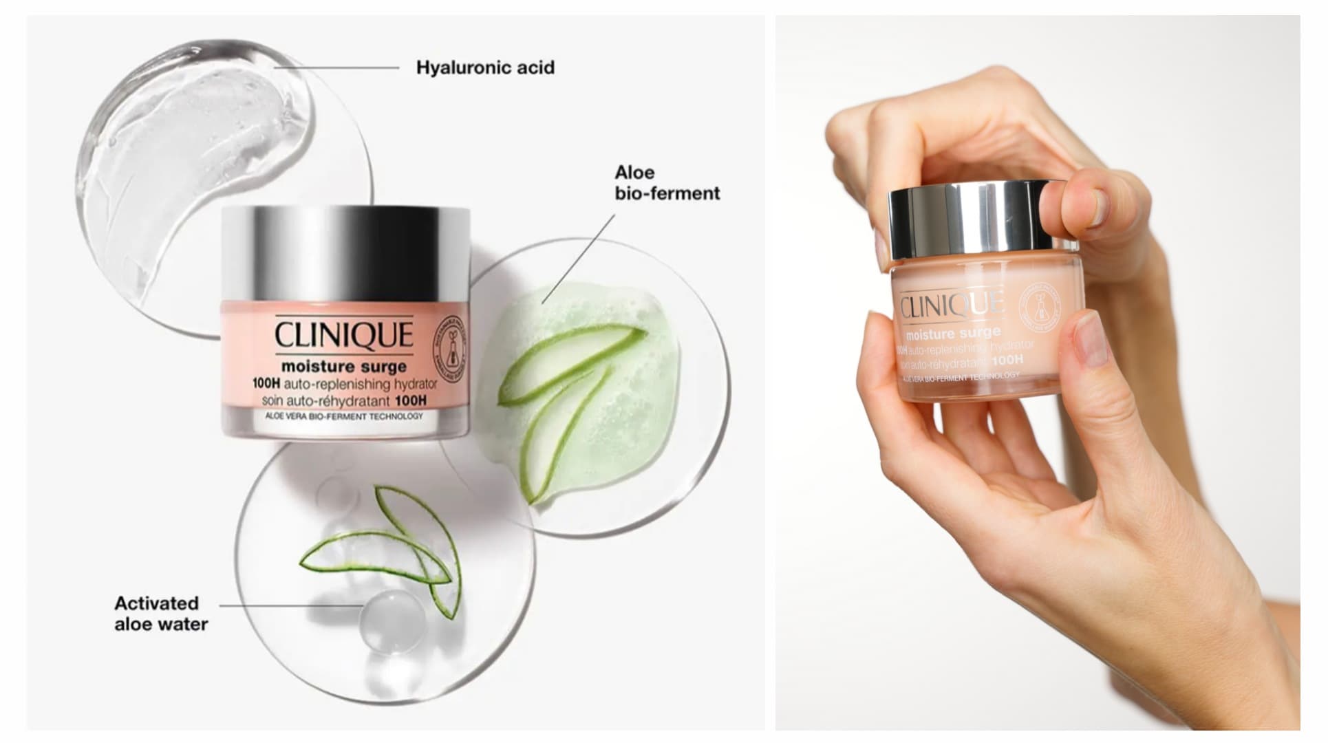 ژل آبرسان مویسچر سرج مدل 100 ساعته کلینیک Clinique — تصویر ۲