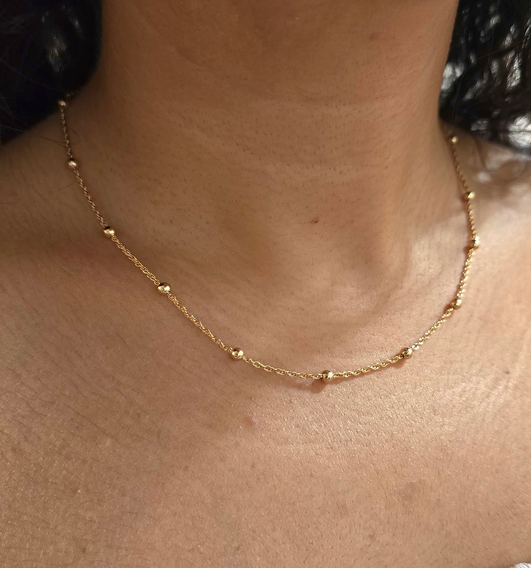 گردنبند توپی ژوپینگ کد 1131 — تصویر ۵