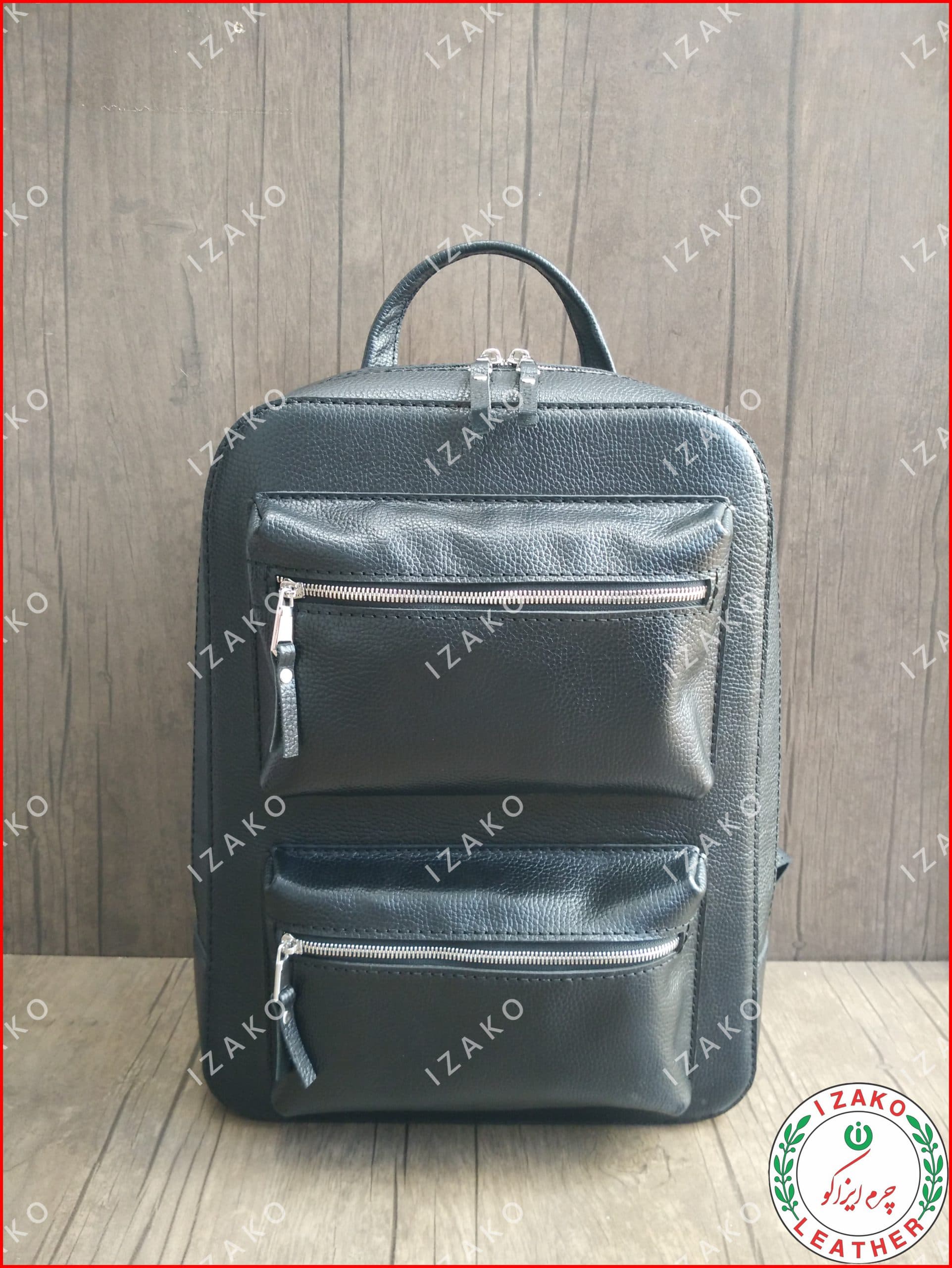 کوله مسافرتی چرم گاوی دستدوز مدل i-660 ایزاکو