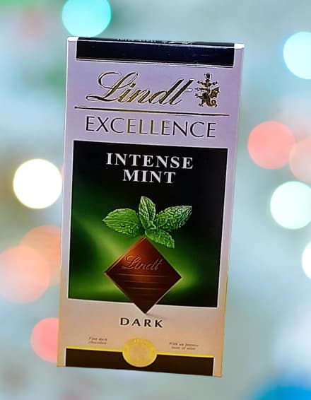 تابلت تلخ با طعم نعنالینت lindt