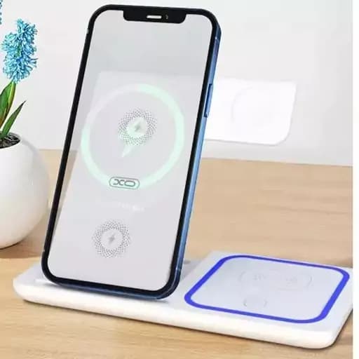 پایه نگهدارنده و شارژر بی سیم گوشی موبایل xo — تصویر ۶
