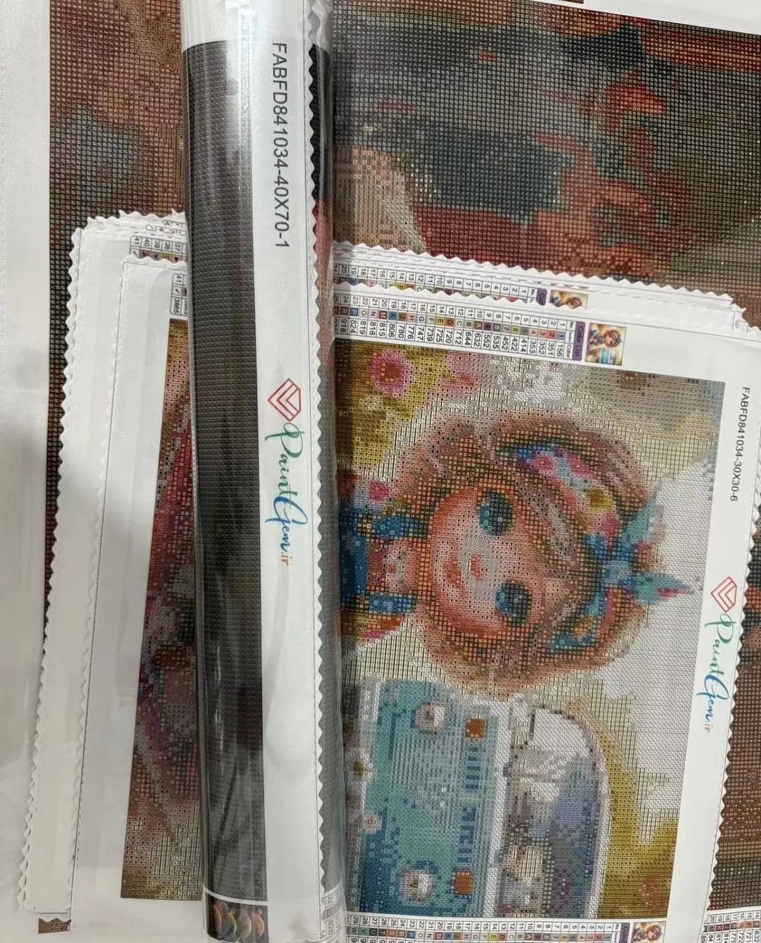 کیت نقاشی الماسی بزرگسال روحِ موسیقی — تصویر ۳
