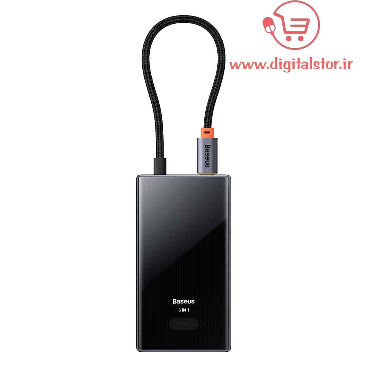 هاب 6 پورت USB-C بیسوس مدل BS-OH078