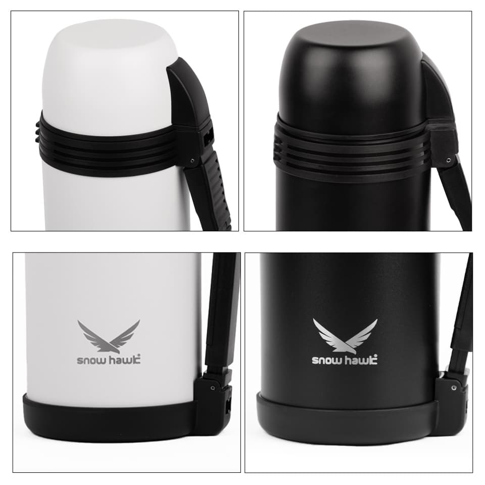 فلاسک دوجداره اسنوهاک Snow hawk با ظرفیت 2 لیتر مدل ویکتوریا Victoria مناسب کمپ و سفر کد 12654 — تصویر ۶