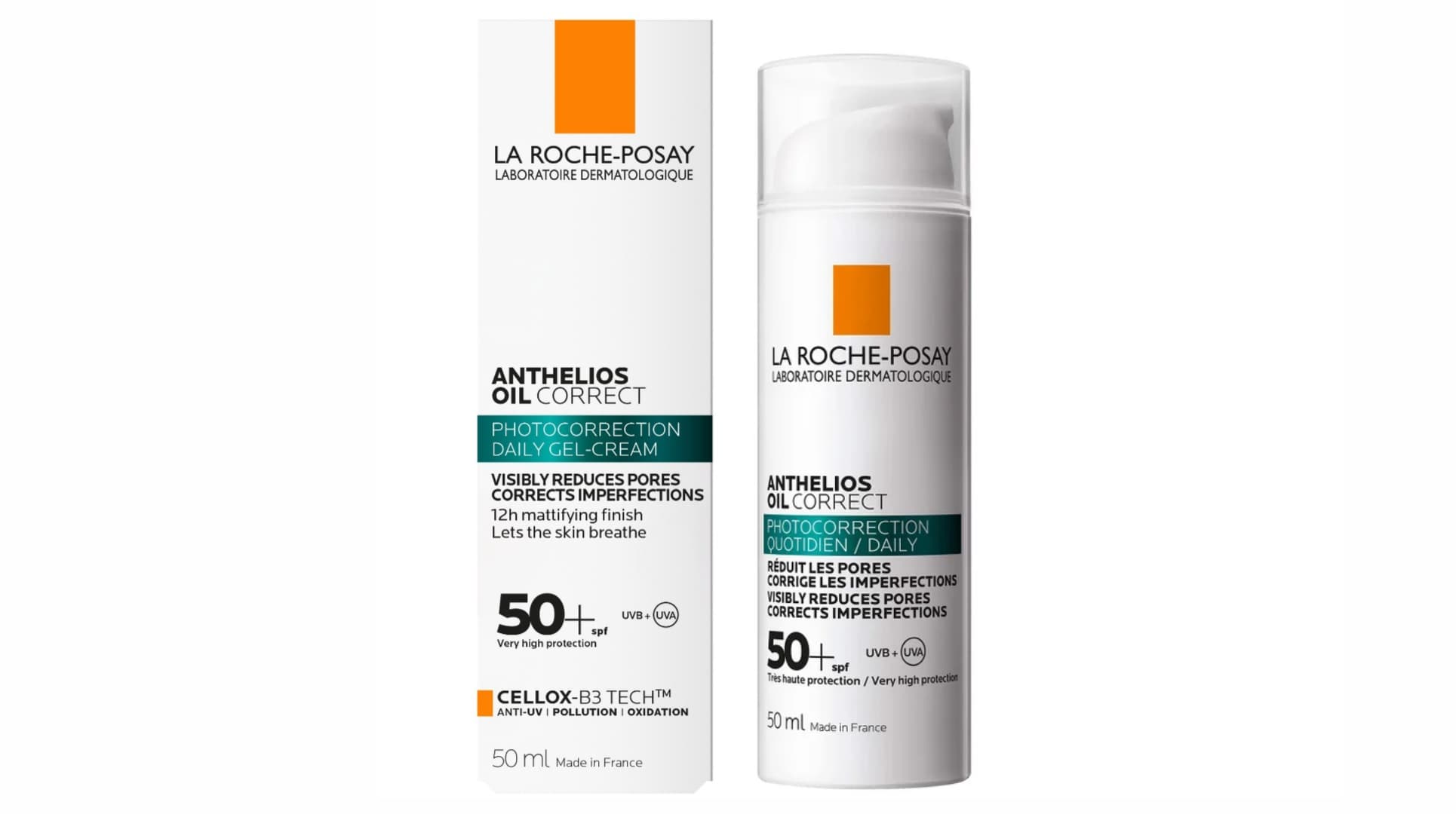 کرم ضد آفتاب آنتلیوس اویل کارکت لاروش پوزای LA ROCHE POSAY