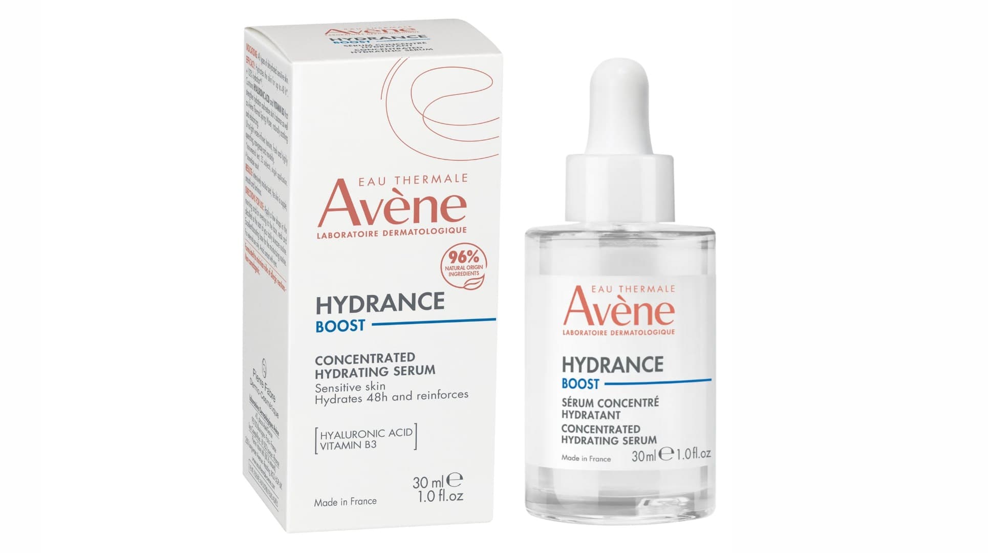 سرم کنسانتره آبرسان مدل هیدرانس بوست اون Avene