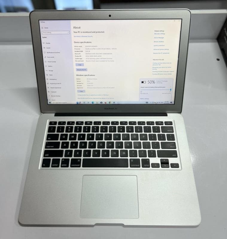 لپ تاپ مک بوک ایر مدل A1466ساخت سال 2015(macbook Air 2015) — تصویر ۴