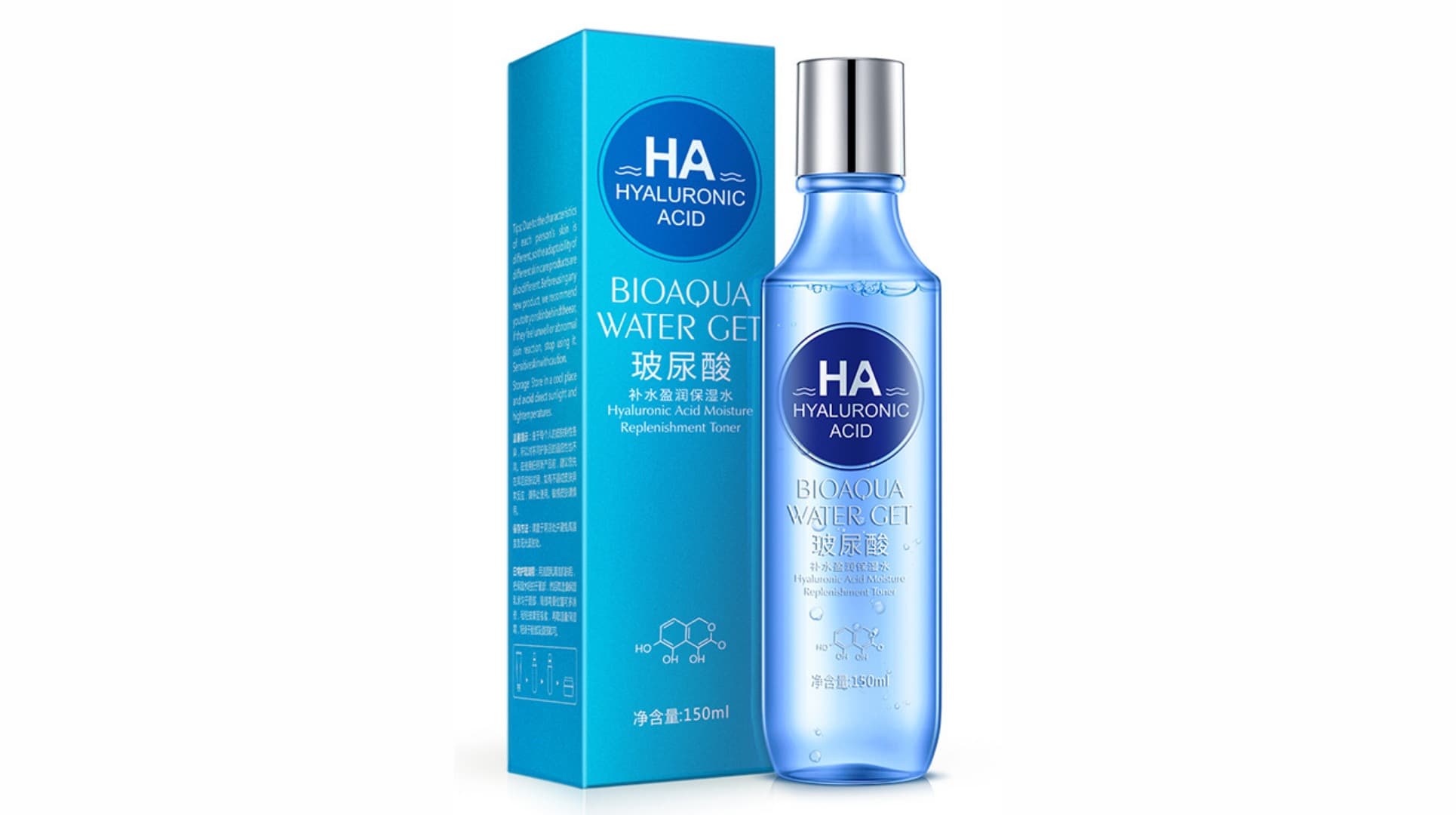 تونر پاک کننده و آبرسان مدل هیالورونیک اسید بیوآکوآ Bioaqua