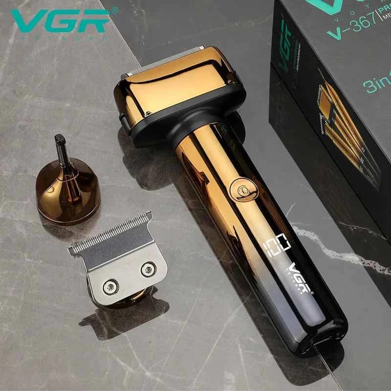 ماشین اصلاح موی سر و صورت وی جی ار مدل V-367 — تصویر ۴