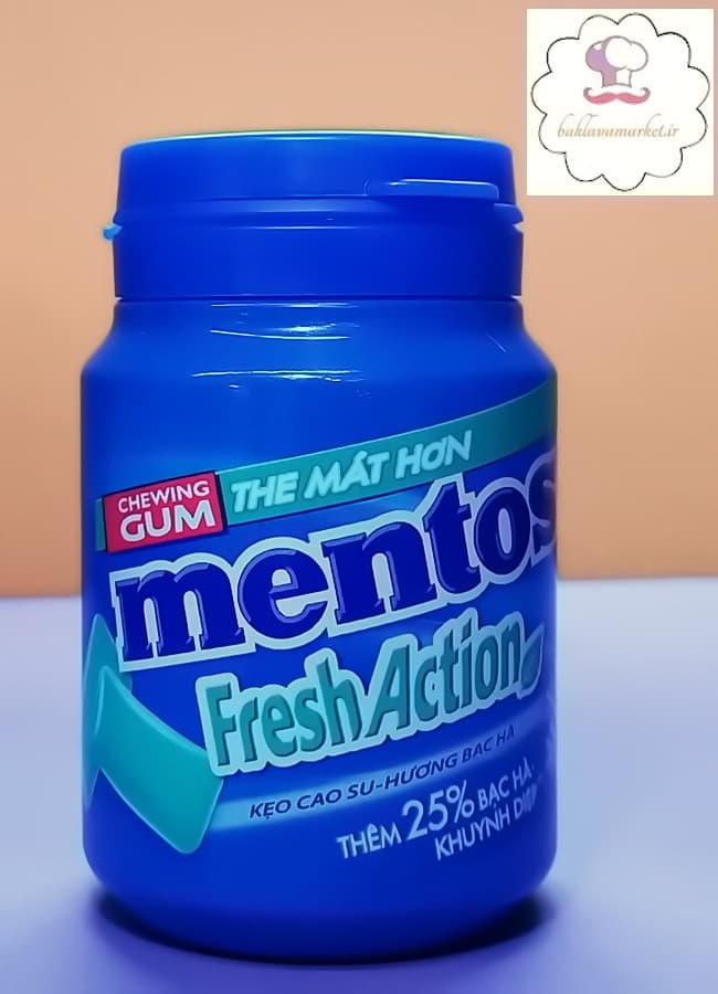 آدامس نعنا اکشن40عددی منتوس mentos