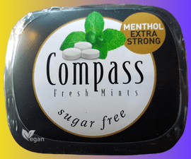 قرص خوش بو کننده دهان compass نعنا extra