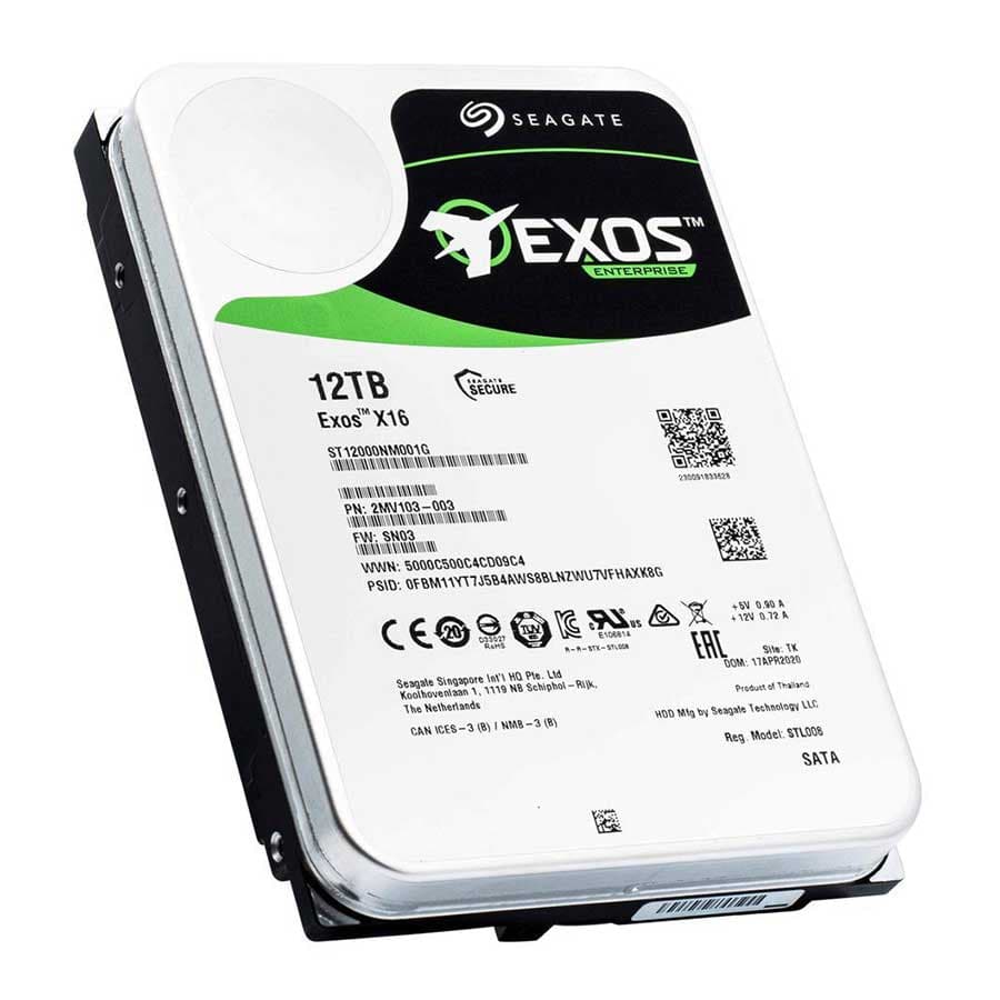 هارد دیسک اینترنال سیگیت مدل Exos X16 ST12000NM001G ظرفیت 12 ترابایت — تصویر ۶