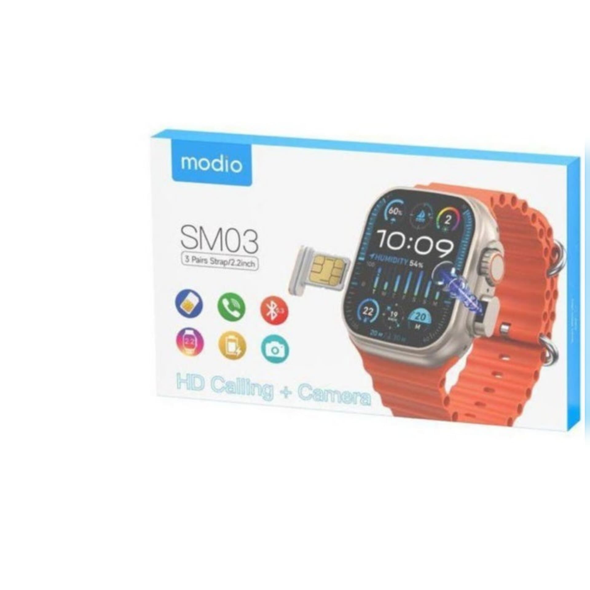 ساعت هوشمند سیمکارتخور مودیو Modio SM03 دوربیندار — تصویر ۷