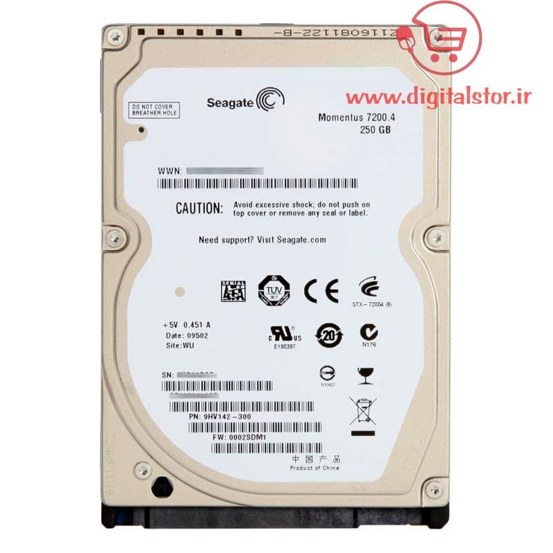 هارددیسک اینترنال سیگیت مدل ST9250311CS ظرفیت 250 گیگابایت
