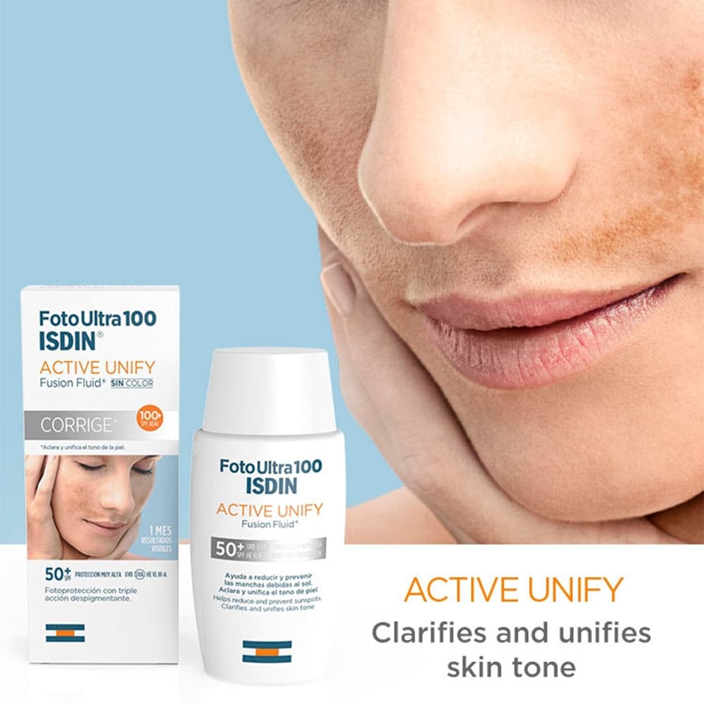 ضد آفتاب اکتیو یونیفای +SPF50 رنگی ایزدین — تصویر ۴