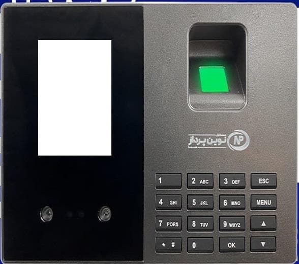 دستگاه حضور غیاب np756 بدون شبکه اثر انگشت چهره و کف دست