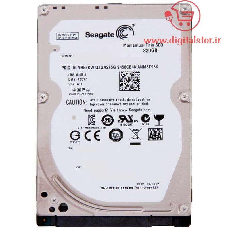 هارددیسک اینترنال سیگیت مدل ST320LM010 ظرفیت 320 گیگابایت
