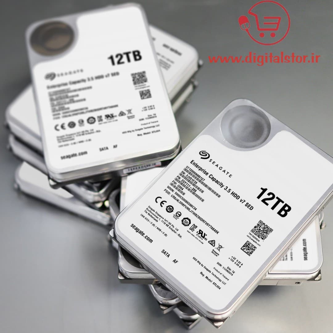 هارد دیسک اینترنال سیگیت مدل Enterprise Capacity ظرفیت 12 ترابایت — تصویر ۲