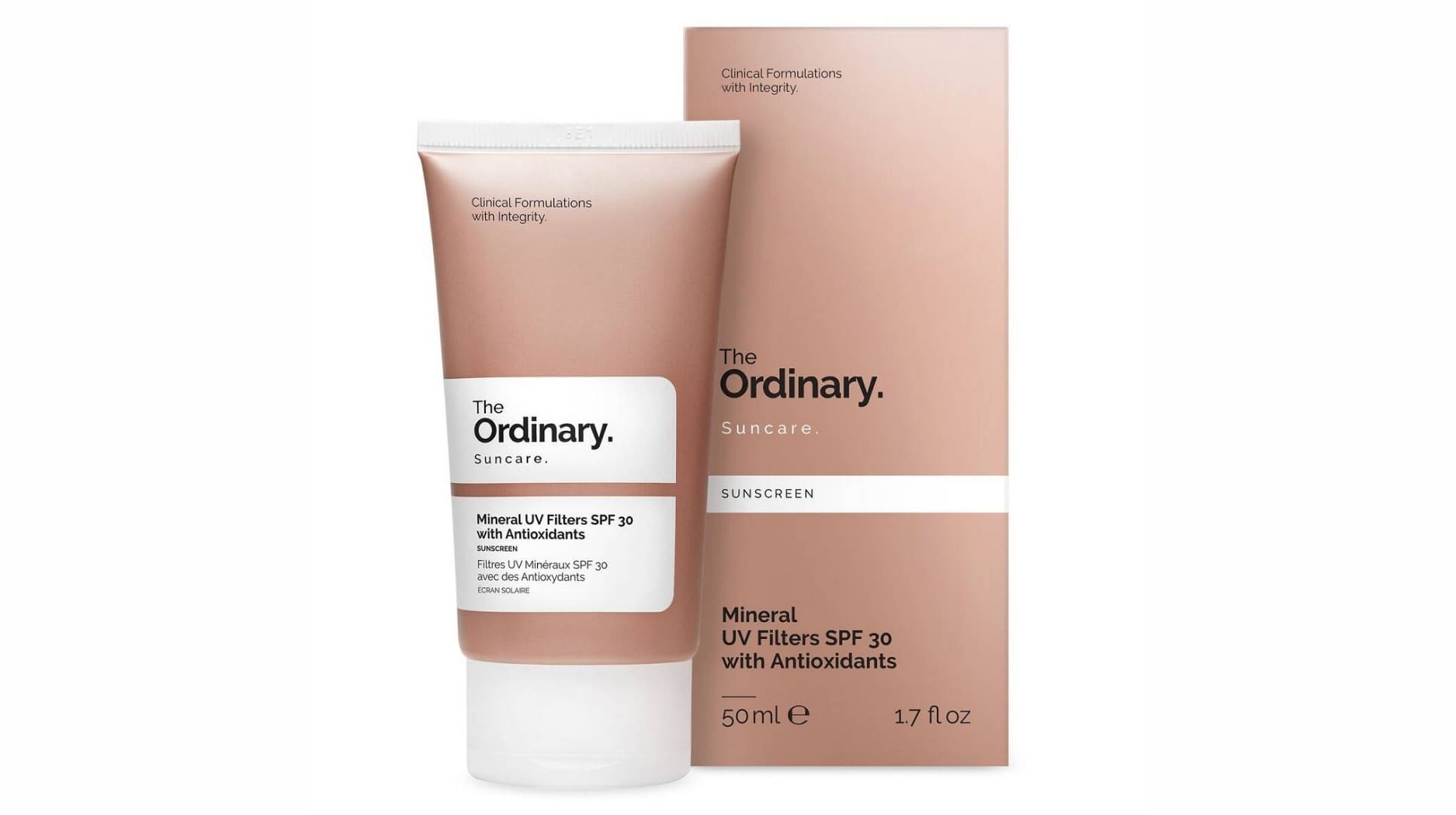 کرم ضد آفتاب مینرال حاوی آنتی اکسیدان اوردینری The Ordinary