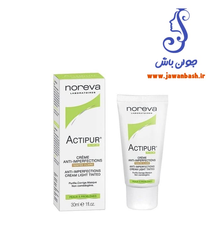 کرم ضد آفتاب اکتی پور برند NOREVA spf50