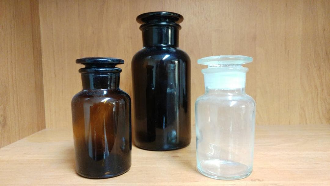 شیشه پودری رنگی