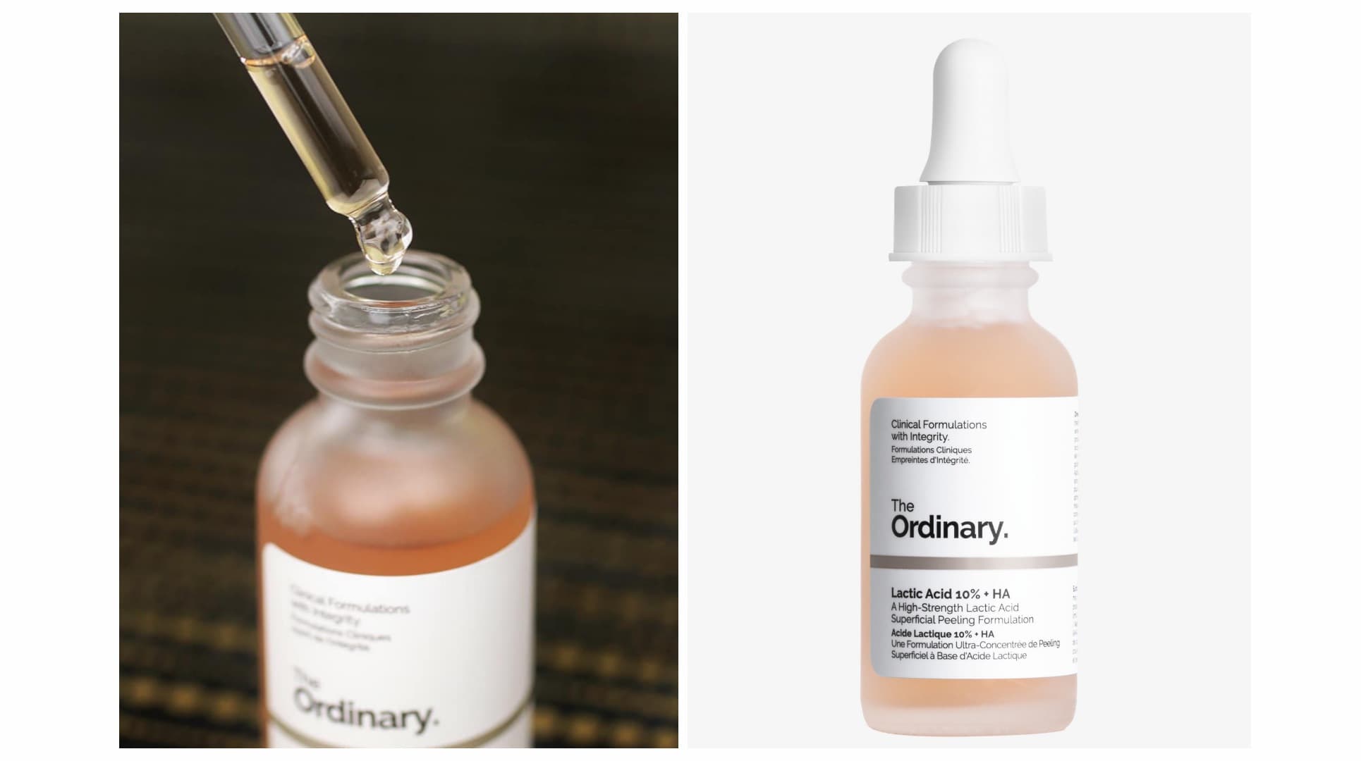 سرم لاکتیک اسید 10 درصد و هیالورونیک اسید اوردینری The Ordinary — تصویر ۶