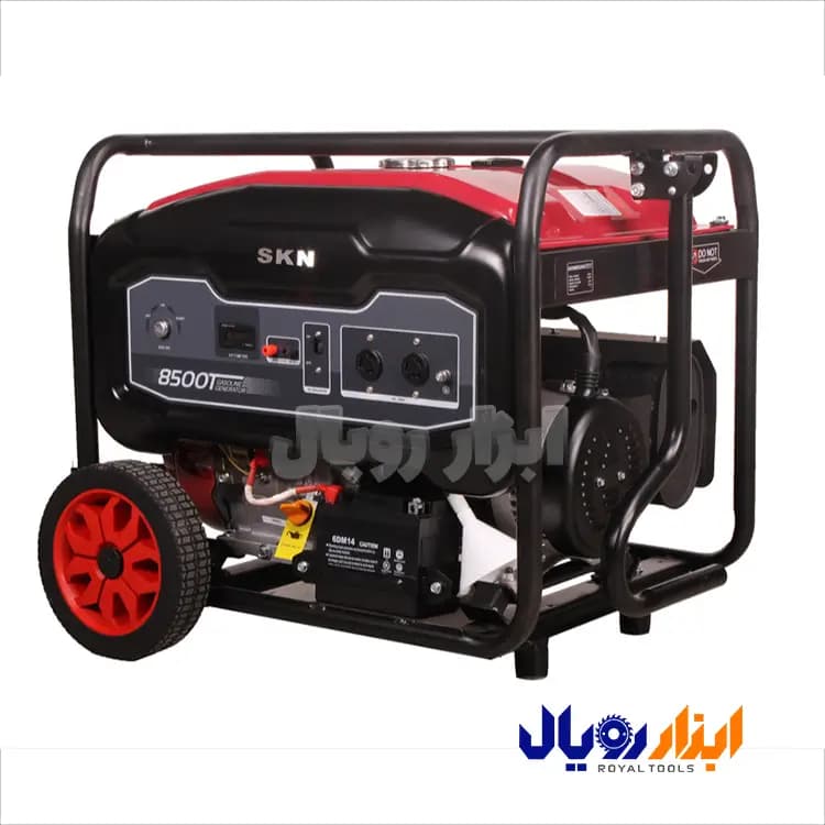 موتور برق بنزینی SKN 8500E مدل WM192FE استارتی