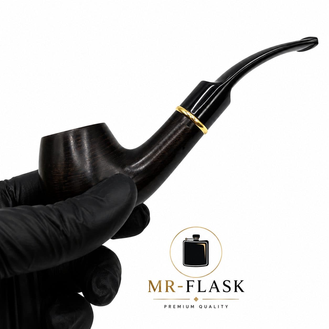 پیپ کلاسیک چوبی Mr Flask