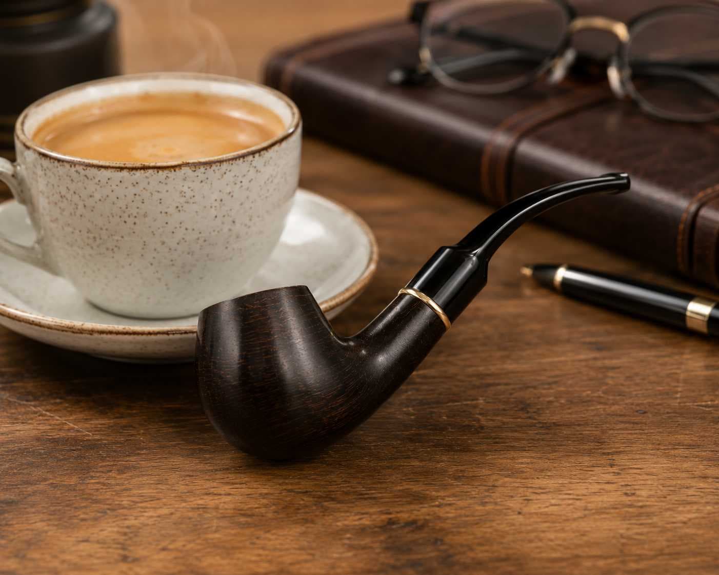 پیپ کلاسیک چوبی Mr Flask — تصویر ۵
