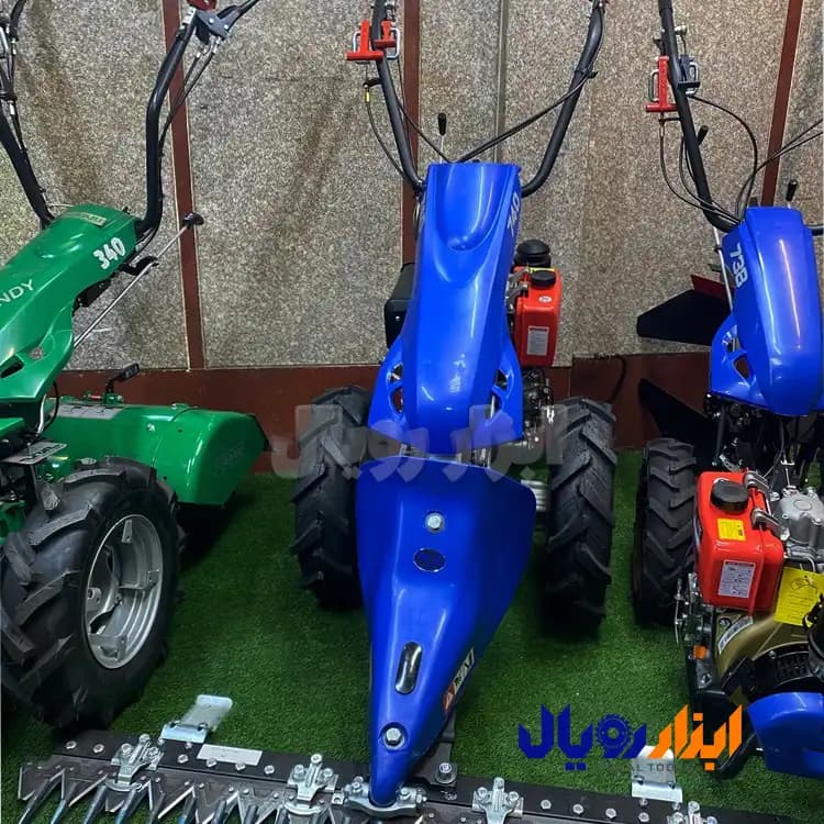 دروگر دوچرخ BCS 740D با موتور 10 اسب دیزلی — تصویر ۳