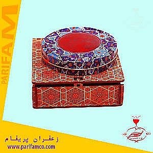 زعفران سرگل 1 مثقالی جعبه چوبی