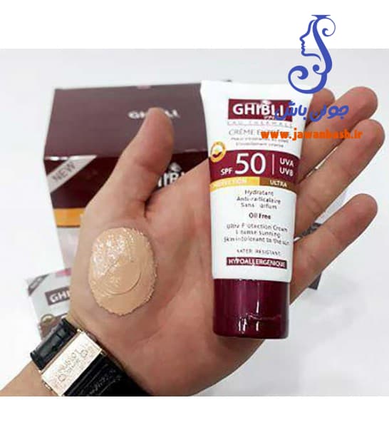 کرم ضد آفتاب جیبلی Ghibli رنگ پوست SPF50 — تصویر ۲