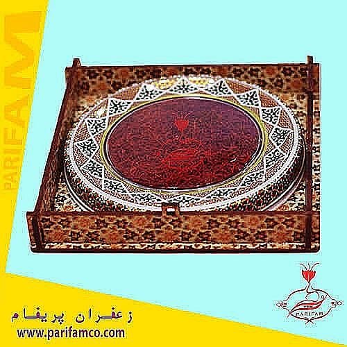 زعفران سرگل 6 گرم خاتم کادویی