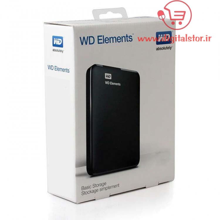 هارد اکسترنال وسترن دیجیتال Elements ظرفیت ۳۲۰ گیگابایت USB۳ قابل حمل (استوک) — تصویر ۸