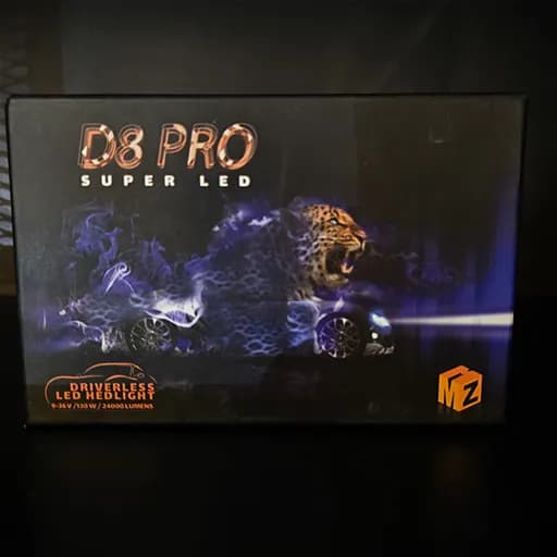 هدلایت d8 pro