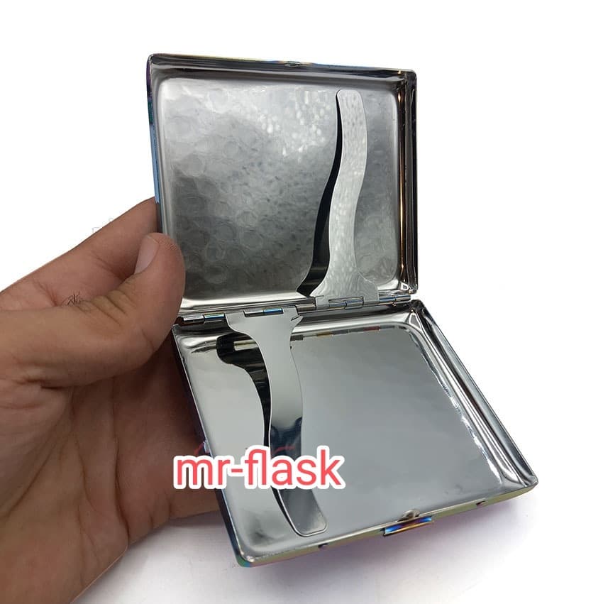 جاسیگاری استیل هفت رنگ لانه زنبوری — تصویر ۳